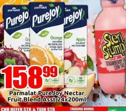 Three Star Cash and Carry Parmalat PureJoy Nectar Fruit Blend Assorted offer