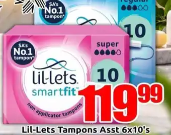 Lil-Lets Tampons Assorted