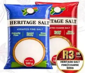 Take 'n Pay Heritage Salt Fine/Coarse offer