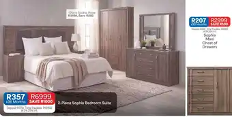 2-Piece Sophia Bedroom Suite