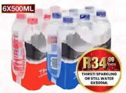 Take 'n Pay Thirsti Sparkling or Still Water offer