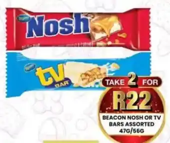 Take 'n Pay Beacon Nosh or TV Bars Assorted offer