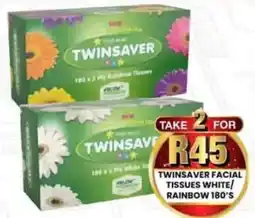 Take 'n Pay Twinsaver Facial Tissues offer