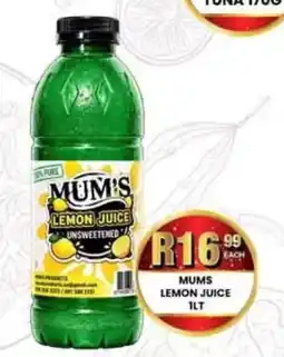 Take 'n Pay Mum's Lemon Juice offer