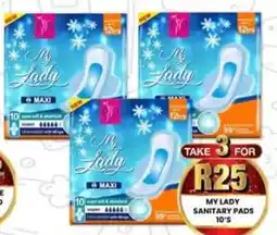 Take 'n Pay My Lady Sanitary Pads offer