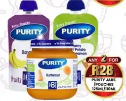 Take 'n Pay Purity Jars/ Pouches offer