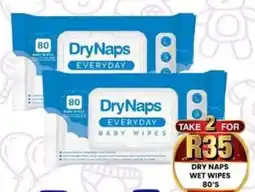 Take 'n Pay DryNaps Everyday Baby Wipes offer