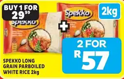 Usave Spekko Long Grain Parboiled White Rice offer
