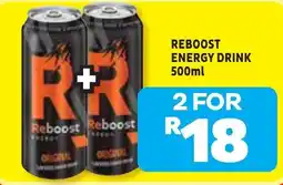 Usave Reboost Energy Drink offer