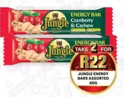 Take 'n Pay Jungle Energy Bars Assorted offer