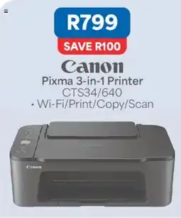 OK Furniture Canon Pixma 3-in-1 Printer CTS34/640 offer