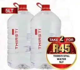 Take 'n Pay THIRSTI STILL WATER offer
