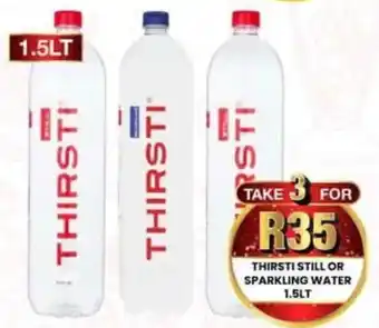 Take 'n Pay THIRSTI STILL OR SPARKLING WATER offer