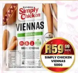 Take 'n Pay Simply Chicken Viennas offer