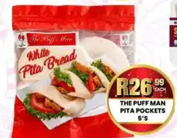 Take 'n Pay The Puff Man White Pita Bread offer