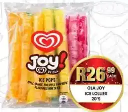Take 'n Pay OLA JOY ICE LOLLIES offer