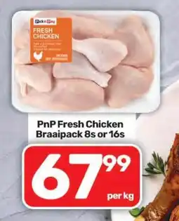 Pick n Pay Hypermarket PnP Fresh Chicken Braaipack offer