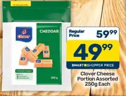 Pick n Pay Hypermarket Clover Cheese Portion Assorted offer