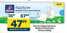 Pick n Pay Hypermarket Clover Happy Squares Medium Fat Cream Cheese offer