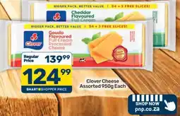 Pick n Pay Hypermarket Clover Cheese Assorted offer