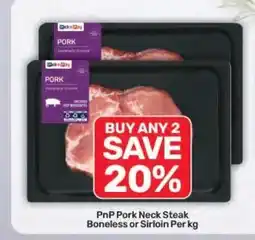 Pick n Pay Hypermarket PnP Pork Neck Steak offer