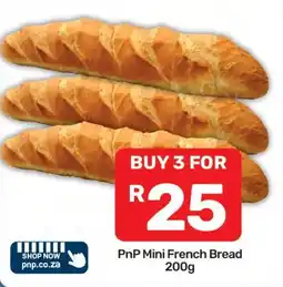 Pick n Pay Hypermarket PnP Mini French Bread offer
