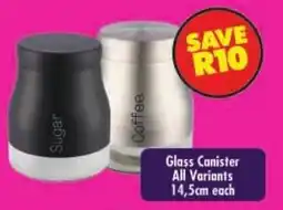 Shoprite Glass Canister offer