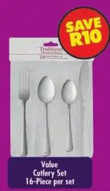 Shoprite Traditions Cutlery Set offer