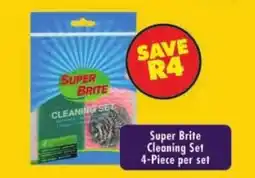 Shoprite Super Brite Cleaning Set offer