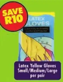 Shoprite Latex Gloves offer