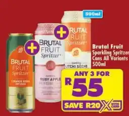 Shoprite Brutal Fruit Spritzer offer