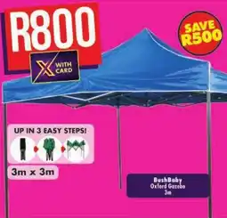 Shoprite BushBaby Oxford Gazebo offer