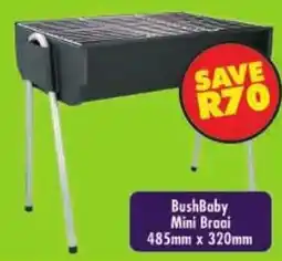 Shoprite BushBaby Mini Braai offer