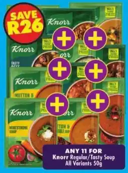 Shoprite Knorr Regular/Tasty Soup offer