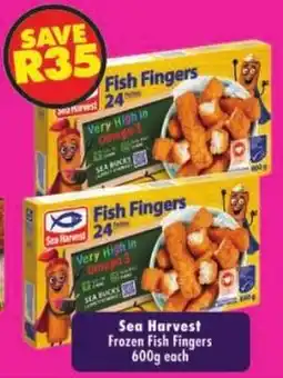 Shoprite Sea Harvest Frozen Fish Fingers offer