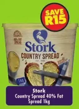 Shoprite Stork Country Spread 40% Fat Spread offer