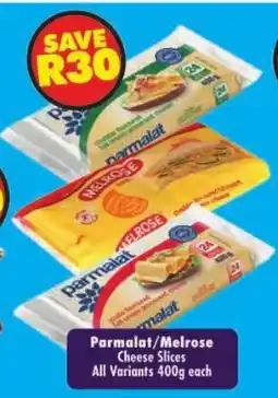 Shoprite Parmalat/Melrose Cheese Slices offer