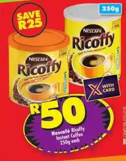 Shoprite Nescafe Ricoffy Instant Coffee offer