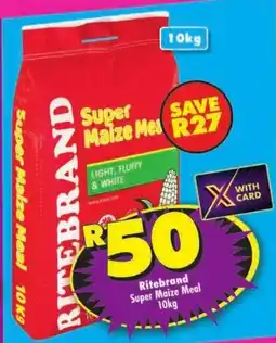 Shoprite Ritebrand Super Maize Meal offer