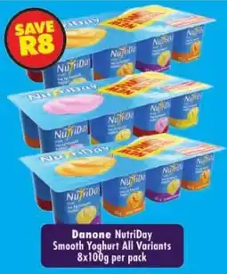Shoprite Danone NutriDay Smooth Yoghurt offer