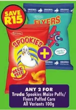 Shoprite Truda Spookies Maize Puffs/Flyers Puffed Corn offer