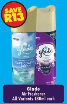 Shoprite Glade Air Freshener offer