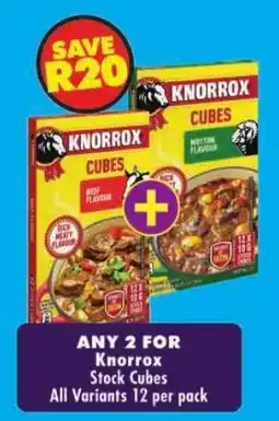 Shoprite Knorrox Cubes offer