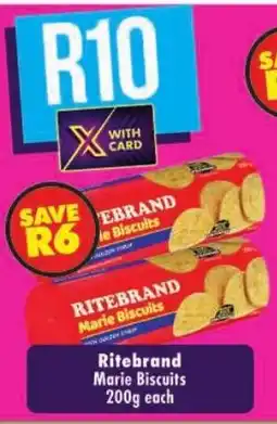 Shoprite Ritebrand Marie Biscuits offer