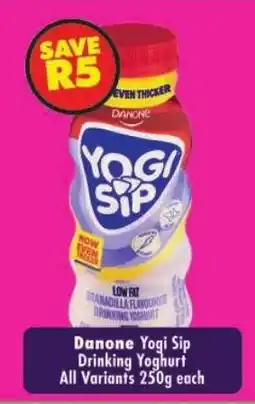 Shoprite Danone Yogi Sip Drinking Yoghurt offer