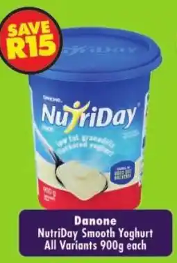 Shoprite Danone NutriDay Smooth Yoghurt offer