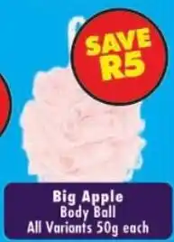Shoprite Big Apple Body Ball offer