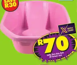 Shoprite Jolly Tots Baby Bath offer