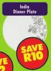 Shoprite India Dinner Plate offer