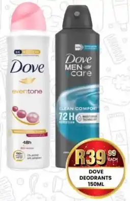 Take 'n Pay Dove Deodrants offer